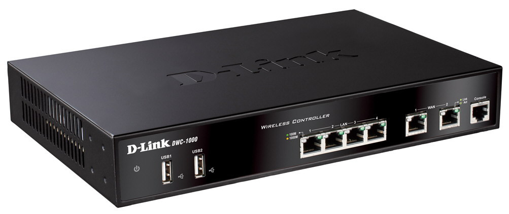 Contrôleur Wi-Fi avec 2 ports WAN Gigabit, 4 ports LAN Gigabit, 1 port USB, support de 12 à 66 points d'accès par contrôleur, roaming rapide L2/L3