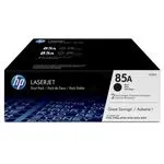 HP 85A 2-pack Black Original LaserJet Toner Cartridges