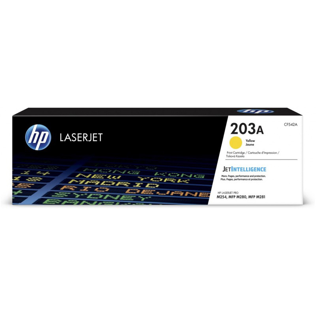  HP 203A Yellow LaserJet Toner Cartridge  1,300  