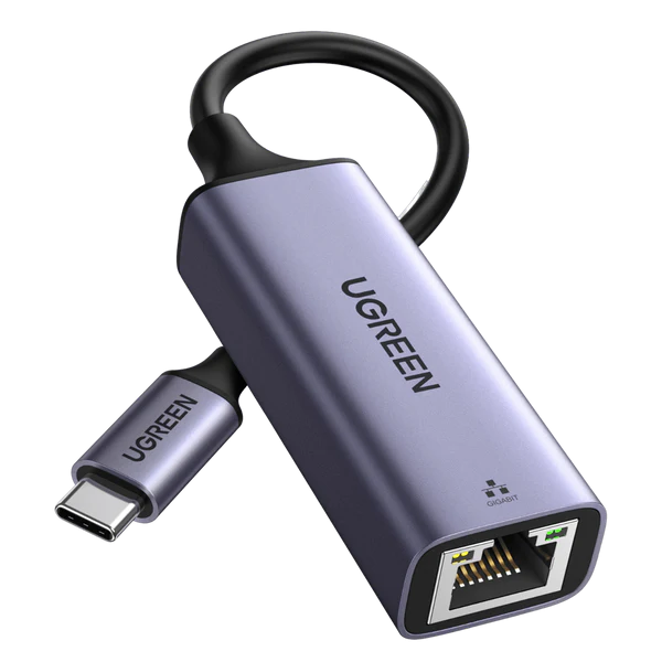 Ugreen Adaptateur Aluminium USB-C to RJ45 GRIS