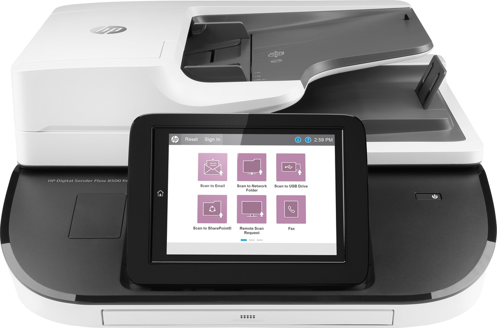 Station de travail de capture de document HP Digital Sender Flow 8500 fn2 (L2762A)