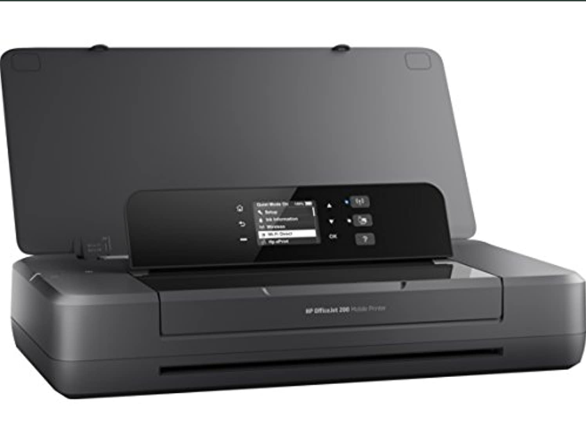 HP Officjet 202 Imprimante Portable 10 ppm - 1200x1200 ppp - 525 MHz - 128 Mo - USB/Wifi + Batterie 