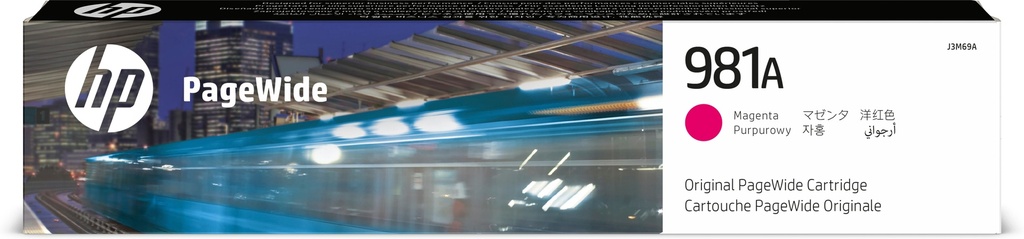 HP 981A Magenta Original PageWide Crtg