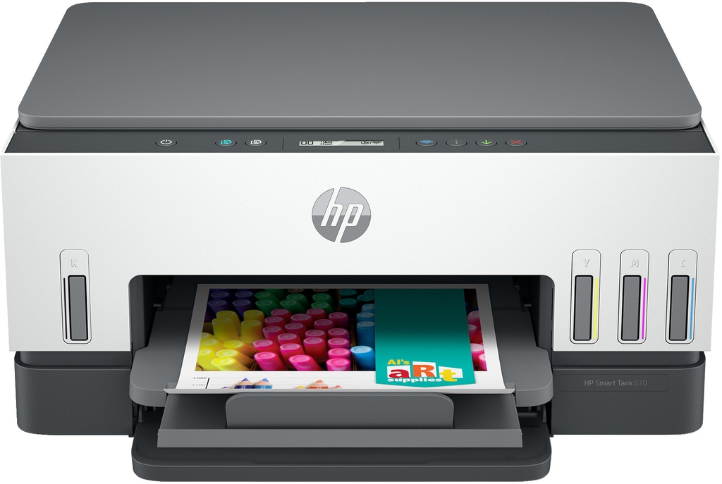 
HP Smart Tank 670 All-in-One A jet d'encre thermique 