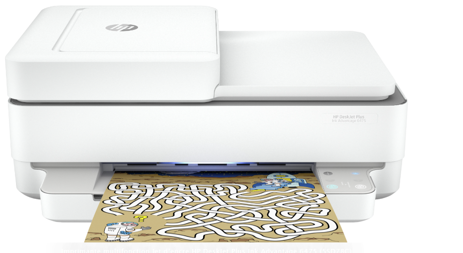 Imprimante multifonction Jet d’encre HP DeskJet Plus Ink Advantage 6475