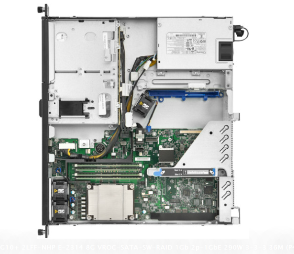 Serveur HPE ProLiant DL20 lecteurs à grand facteur de forme NHP