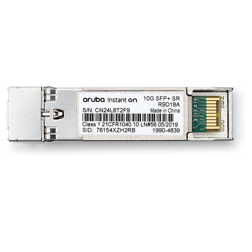 [R9D18A] Aruba IOn 10G SFP+ LC SR 300m MMF XCVR
