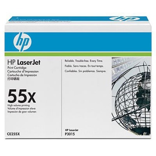 [CE255X] HP 55X High Yield Black Original LaserJet Toner Cartridge