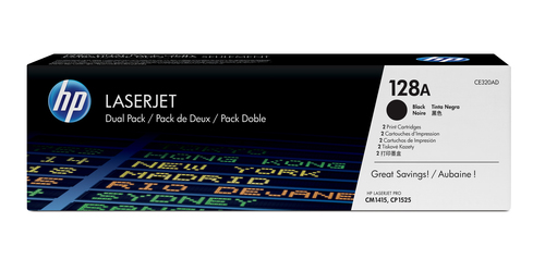 [CE320A] HP 128A Black Original LaserJet Toner Cartridge