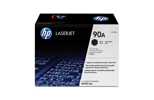 [CE390A] HP 90A Black Original LaserJet Toner Cartridge