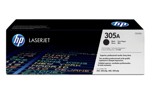 [CE410A] HP 305A Black Original LaserJet Toner Cartridge