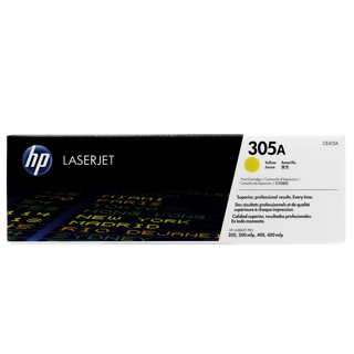 [CE412A] HP 305A Yellow Original LaserJet Toner Cartridge