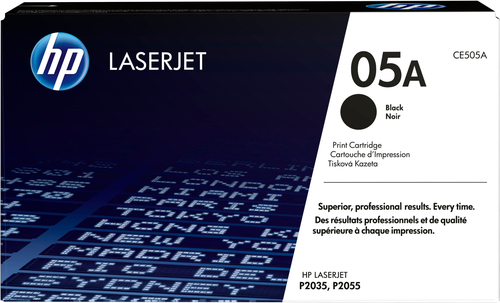 [CE505A] HP 05A Black Original LaserJet Toner Cartridge