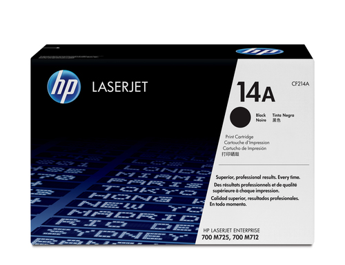 [CF214A] HP 14A Black Original LaserJet Toner Cartridge