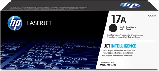 [CF217A] HP 17A Black  Original LaserJet Toner Cartridge (CF217A)
