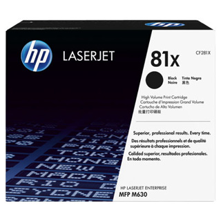 [CF281X] HP 81X High Yield Black Original LaserJet Toner Cartridge