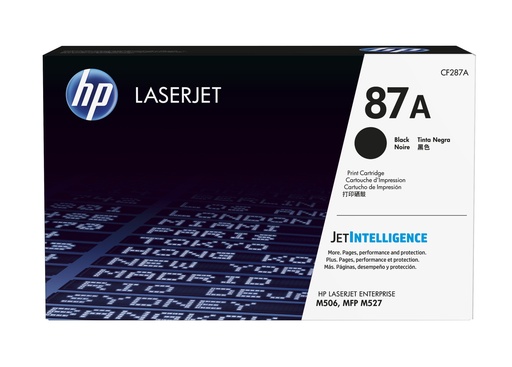 [CF287A] HP 87A Black Original LaserJet Toner Cartridge