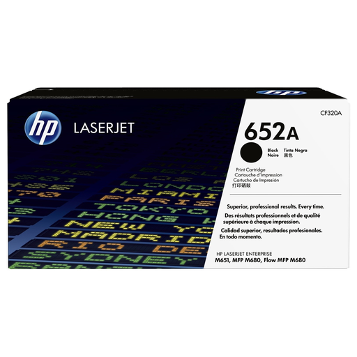 [CF320A] HP 652A Black Original LaserJet Toner Cartridge
