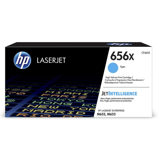 [CF461X] HP 656X High Yield Cyan Original LaserJet Toner Ca