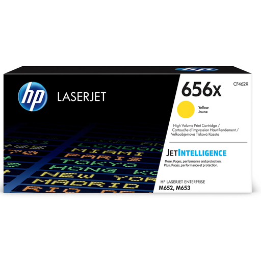 [CF462X] HP 656X High Yield Yellow Original LaserJet Toner 