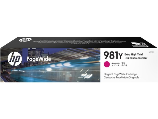 [L0R14A] HP 981Y Extra High Yield Magenta Original PageWide Cartridge