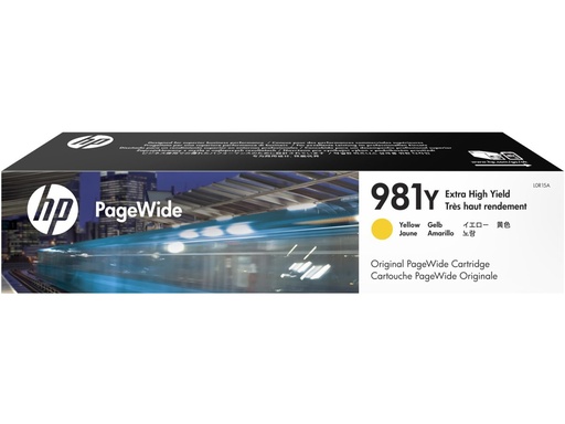 [L0R15A] HP 981Y Extra High Yield Yellow Original PageWide Cartridge
