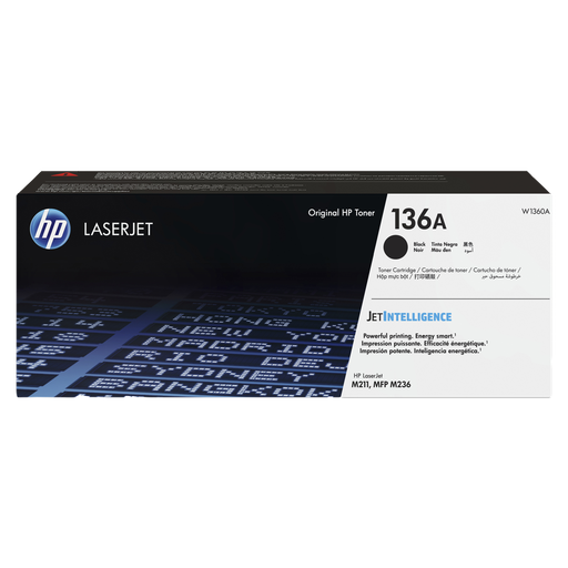 [W1360A] HP 136A Black Original LaserJet Toner Cartridge