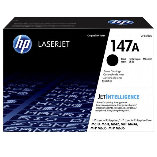 [W1470A] HP 147A Black LaserJet Toner Cartridge