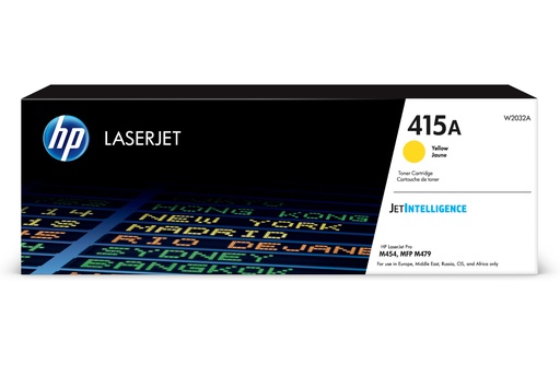 [W2032A] HP 415A Yellow LaserJet Toner Cartridge