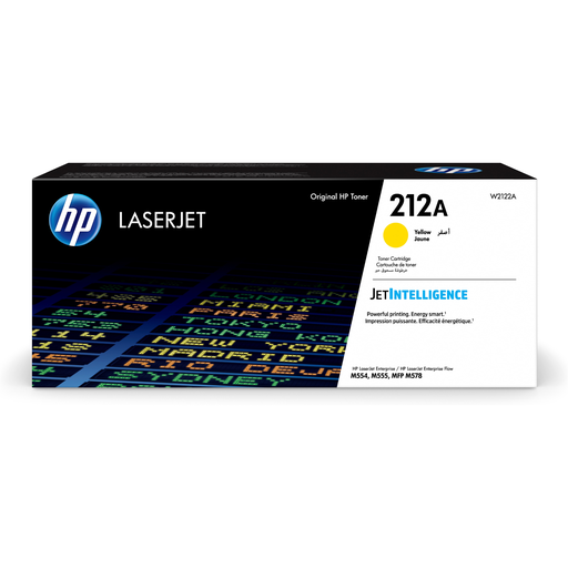 [W2122A] HP 212A Yellow  Original LaserJet Toner Cartridge