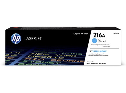 [W2411A] HP 216A Cyan LaserJet Toner Cartridge