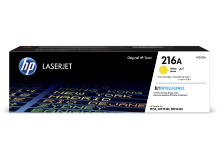[W2412A] HP 216A Yellow LaserJet Toner Cartridge