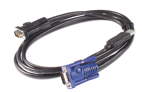 [AP5253] Câble pour KVM analogique, 1.8m, USB
