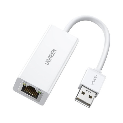 [20256] Ugreen Adaptateur USB 3.0 to RJ45 Blanc