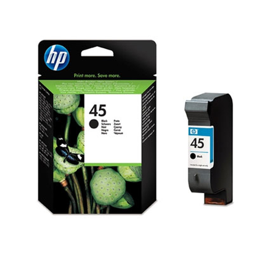 [51645AE] HP 45 Large Black Original Ink Cartridge