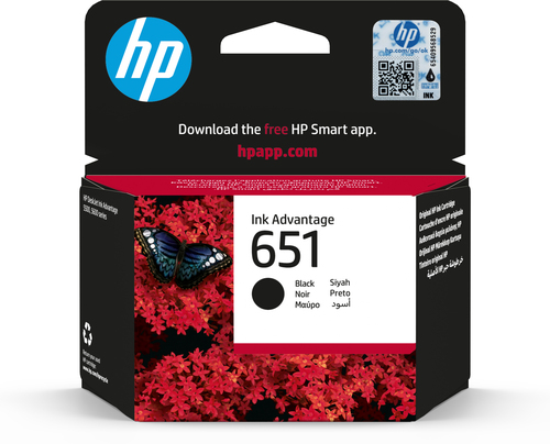 [C2P10AE] HP 651 Black Original Ink Advantage Cartridge