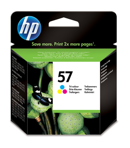 [C6657AE] HP 57 Tri-color Original Ink Cartridge