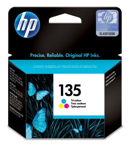 [C8766HE] HP 135 Tri-color Original Ink Cartridge