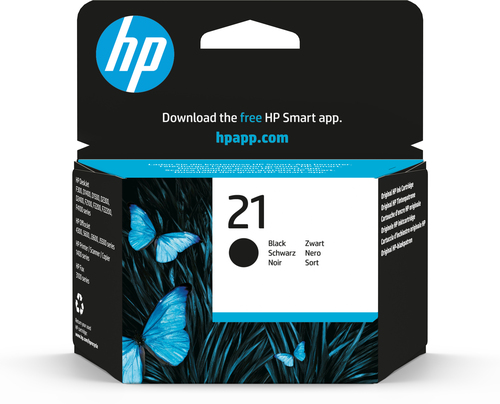 [C9351AE] HP 21 Black Original Ink Cartridge
