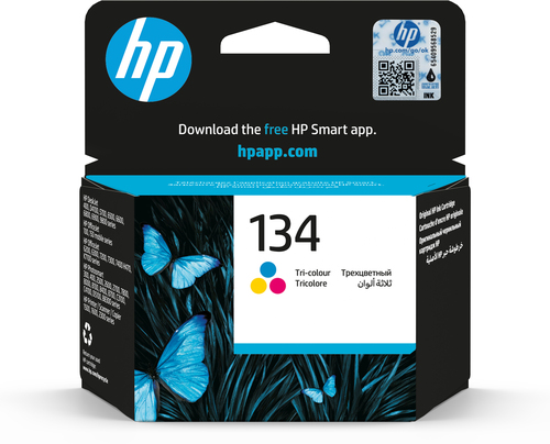 [C9363HE] HP 134 Tri-color Original Ink Cartridge