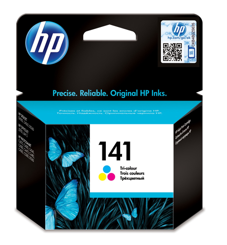 [CB337HE] HP 141 Tri-color Original Ink Cartridge