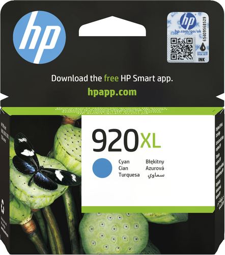 [CD972AE] HP 920XL High Yield Cyan Original Ink Cartridge