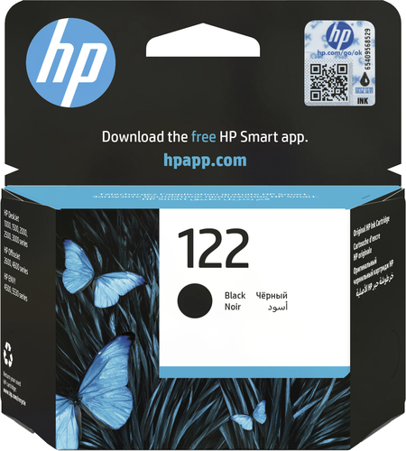 [CH561HE] HP 122 Black Original Ink Cartridge