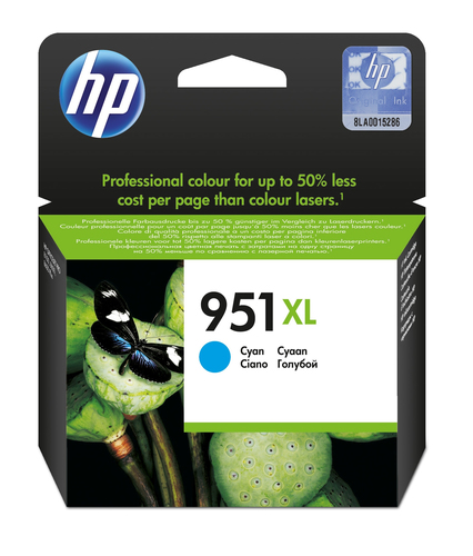 [CN046AE] HP 951XL High Yield Cyan Original Ink Cartridge