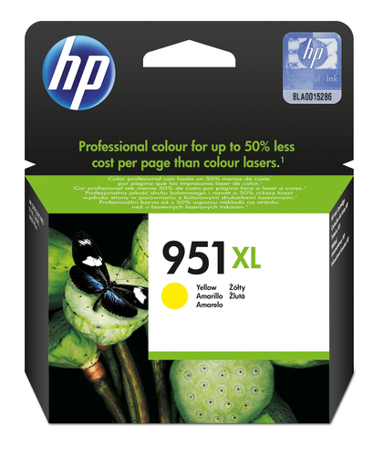 [CN048AE] HP 951XL High Yield Yellow Original Ink Cartridge
