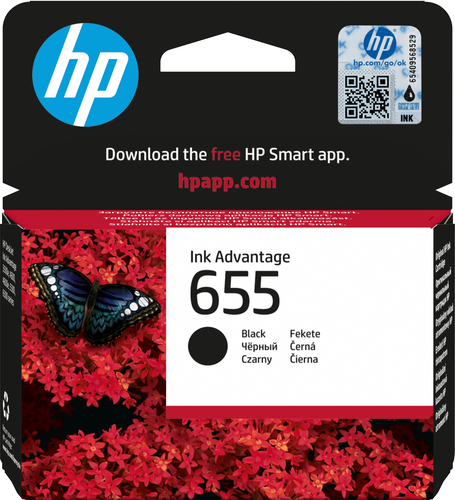 [CZ109AE] HP 655 Black Original Ink Advantage Cartridge