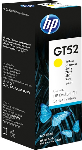 [M0H56AE] HP GT52 Yellow Original Ink Bottle