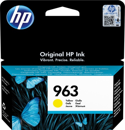 [3JA25AE] HP 963 Yellow Original Ink Cartridge