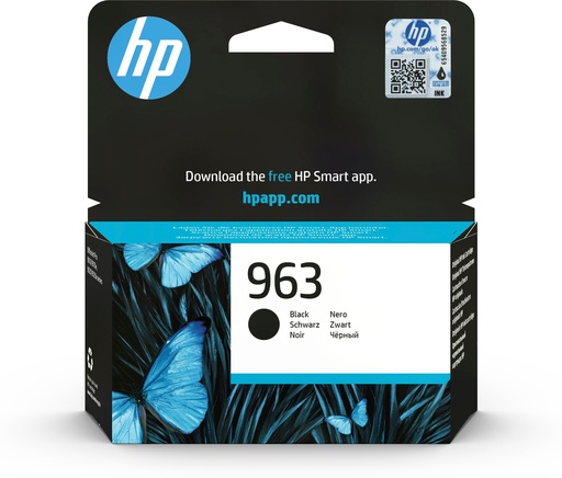 [3JA26AE] HP 963 Black Original Ink Cartridge