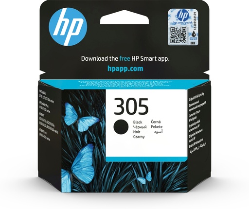 [3YM61AE] HP 305 Black Original Ink Cartridge